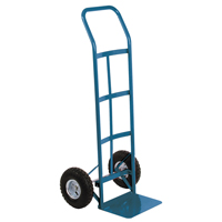 Diable &agrave; roue enti&egrave;rement soud&eacute;, Prise Continu, Acier, Hauteur de 48", Capacit&eacute; 600 lb Duraquip Inc