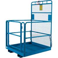 High Work Maintenance Platform, 48" W x 48" D x 72" H, 1000 lbs. Capacity, Steel Duraquip Inc