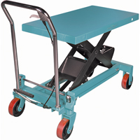 Table &eacute;l&eacute;vatrice robuste &agrave; ciseaux hydraulique, 39-3/8" lo x 20-1/8" la, Acier, Capacit&eacute; 1650 lb Duraquip Inc