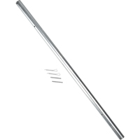 Trousse d'essieu de 18" pour diable en aluminium Duraquip Inc