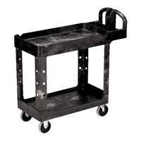 Chariot utilitaire robuste - 4500-88, 2 tiers, 17-1/8" x 33-1/4" x 39", Capacit&eacute; 500 lb Duraquip Inc