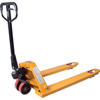 Transpalette, Acier, 36" lo x 20,5" la, Capacit&eacute; 5500 lb Duraquip Inc