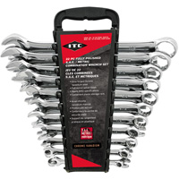 ICWP-22SM Wrench Set, Combination, 22 Pieces, Imperial and Metric Duraquip Inc