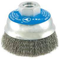 Stainless Steel Crimped Wire Cup Brush Duraquip Inc