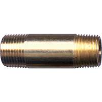 Long Nipple, Brass, 1/4", NPT Duraquip Inc