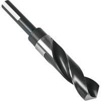 Foret raccourci 1/2" a/3 c&ocirc;t&eacute;s plats, 33/64", Acier rapide, Cannelure 3", Pointe de 118° Duraquip Inc