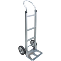 Knocked Down Hand Truck, Continuous Handle, Aluminum, 49-5/8" Height, 500 lbs. Capacity Duraquip Inc