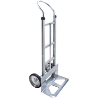 Knocked Down Hand Truck, Continuous Handle, Aluminum, 49-5/8" Height, 500 lbs. Capacity Duraquip Inc