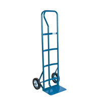 All-Welded Hand Truck, P-Handle Handle, Steel, 51" Height, 600 lbs. Capacity Duraquip Inc
