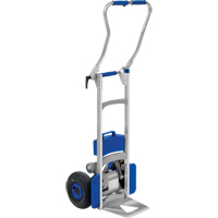 Liftkar&reg; Aluminum Stair Climbing Hand Trucks, Aluminum Frame, 18" W x 61" H, 375 lbs. Capacity Duraquip Inc
