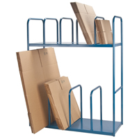 Support à deux niveaux pour boîtes de carton MN424 | Duraquip Inc