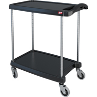 Chariot utilitaire myCart, 2 tiers, 16" x 35-1/2" x 27", Capacit&eacute; 300 lb Duraquip Inc