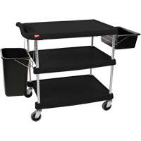 Chariot utilitaire myCart, 3 tiers, 20" x 35-1/2" x 30", Capacit&eacute; 400 lb Duraquip Inc