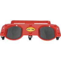 Rolling Knee Dolly, Plastic, Red, 350 lbs. Capacity Duraquip Inc