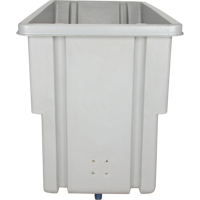 Tilt Truck, Polyethylene, 0.625 cu. yd., 500 lbs. Load Capacity Duraquip Inc