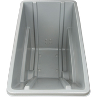 Tilt Truck, Polyethylene, 0.625 cu. yd., 500 lbs. Load Capacity Duraquip Inc