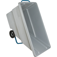 Tilt Truck, Polyethylene, 0.625 cu. yd., 850 lbs. Load Capacity Duraquip Inc