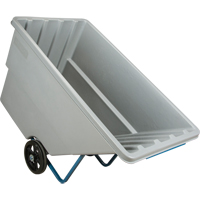 Tilt Truck, Polyethylene, 1.1 cu. yd., 1250 lbs. Load Capacity Duraquip Inc