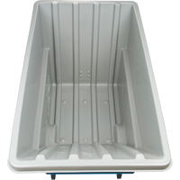 Tilt Truck, Polyethylene, 1.1 cu. yd., 1250 lbs. Load Capacity Duraquip Inc