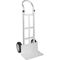 Knocked Down Hand Truck, Continuous Handle, Aluminum, 49-5/8" Height, 500 lbs. Capacity Duraquip Inc