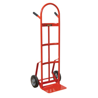Hand Truck with Reinforced Noseplate - 146RN-HB, Combination Handle, Steel, 51" Height, 800 lbs. Capacity Duraquip Inc