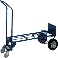 Chariot de manutention industriel convertible de luxe, Acier, Capacité 1000 lb MA333 | Duraquip Inc