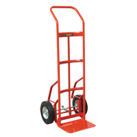 Touch-N-Tilt hand Truck - TNT56-Z, Continuous Handle, Steel, 50" Height, 600 lbs. Capacity Duraquip Inc