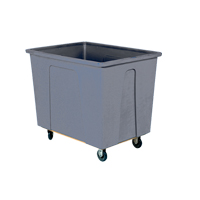 Box Truck, Polyethylene, 46" L x 34" W x 40" H, 25 cu. Ft. Volume, 600 lbs. Capacity Duraquip Inc