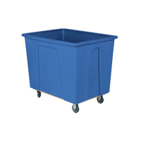 Box Truck, Polyethylene, 46" L x 34" W x 40" H, 25 cu. Ft. Volume, 600 lbs. Capacity Duraquip Inc