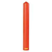 Smooth Bollard Cover, 4" Dia. x 56" L, Red Duraquip Inc