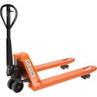 Super Heavy-Duty Manual Pallet Truck, Steel, 48" L x 27" W, 11000 lbs. Capacity Duraquip Inc