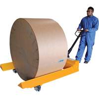Transpalette pour matériaux en rouleaux, Acier, 48" lo x 7,5" la, Capacité 4000 lb MP130 | Duraquip Inc
