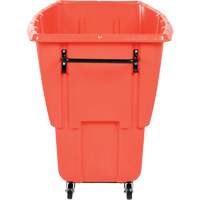 Tilt Truck, Polyethylene, 0.5 cu. yd., 450 lbs. Load Capacity Duraquip Inc