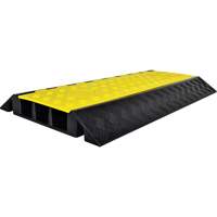 Protecteur de c&acirc;ble droit robuste Powerhouse, 3 canaux, 36" lo x 19,75" la x 3" h Duraquip Inc
