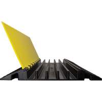 Protecteur de c&acirc;ble droit robuste Powerhouse, 5 canaux, 36" lo x 19,75" la x 2,25" h Duraquip Inc