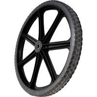 Roue &agrave; sept rayons pour brouettes Big Wheel Duraquip Inc