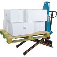 Manual Scissor Skid Lift, 45-1/4" L x 20-1/4" W, Steel, 3300 lbs. Capacity Duraquip Inc