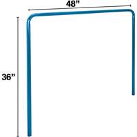 36" x 48" Upright Bracket for Panel Truck Duraquip Inc