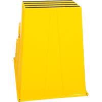 Escabeau industriel, 3 marches, 34-13/16" x 22-7/16" x Hauteur 28-1/2" Duraquip Inc