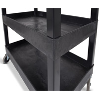 R&acirc;telier mobile, 3 tiers, 35-1/4" x 36-1/4" x 18", Capacit&eacute; 300 lb Duraquip Inc