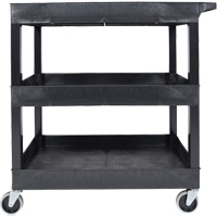 R&acirc;telier mobile, 3 tiers, 35-1/4" x 36-1/4" x 18", Capacit&eacute; 300 lb Duraquip Inc