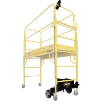 Motorized System for Climb-N-Go Scaffolding Duraquip Inc