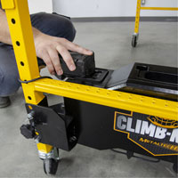 Motorized System for Climb-N-Go Scaffolding Duraquip Inc