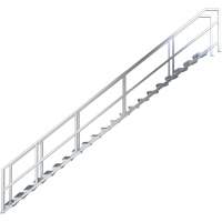 Syst&egrave;me d'escalier modulaire pour la construction de 17-21 marches SmartStairs, 157-1/2" ha Duraquip Inc