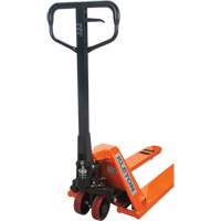 Low Profile Hydraulic Pallet Trucks, 48" L x 20.5" W, 3300 lbs. Cap. Duraquip Inc