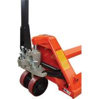 8' Long Fork Hydraulic Pallet Trucks, 96" L x 27" W, 4400 lbs. Capacity Duraquip Inc