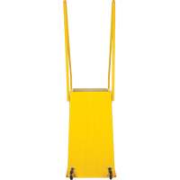 Escabeau industriel, 4 marches, 44" x 22-1/4" x Hauteur 65-1/8" Duraquip Inc