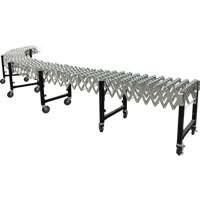 Expandable Conveyor, 23" W x 24' L, 200 lbs. per lin. ft. Capacity Duraquip Inc