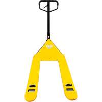 Steel Wheel Pallet Truck, Steel, 48" L x 27" W, 5500 lbs. Capacity Duraquip Inc