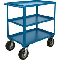  Chariot &agrave; tablettes pour l'ext&eacute;rieur, 3 Tiers, 18" la x 39" h x 33" p, Capacit&eacute; 1200 lb Duraquip Inc